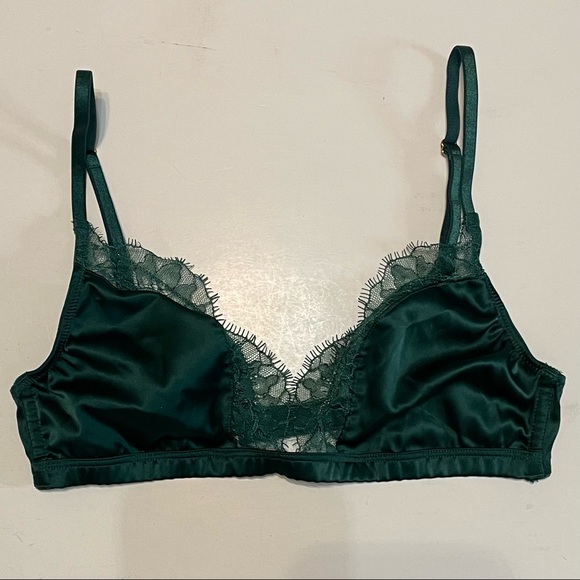 Victoria's Secret Other - Victoria’s Secret size Small Green Lace Bralette